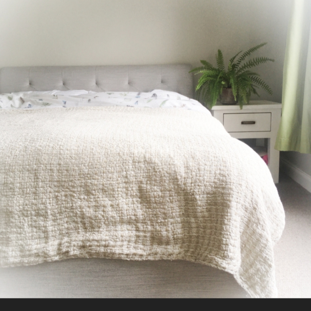 Hemp/Linen Blanket. Organic